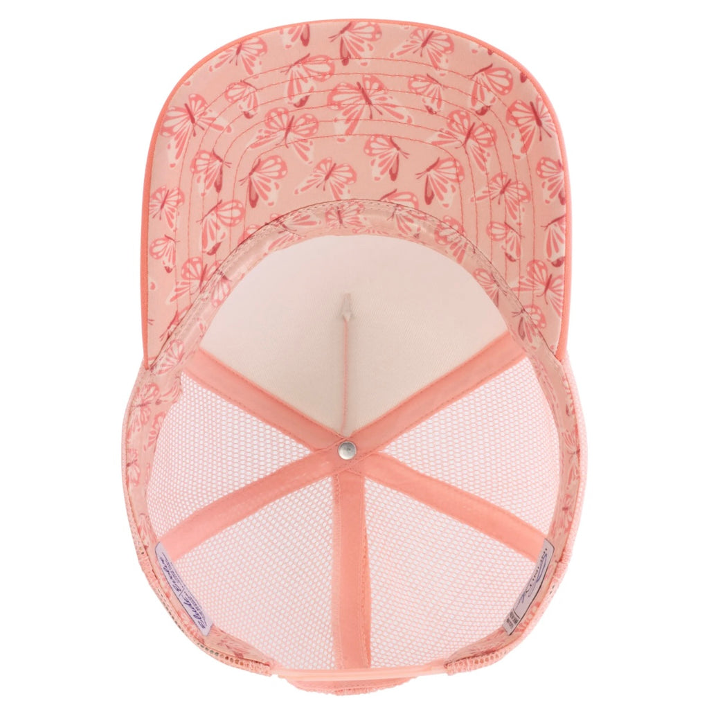 Blush Butterfly Trucker Hat