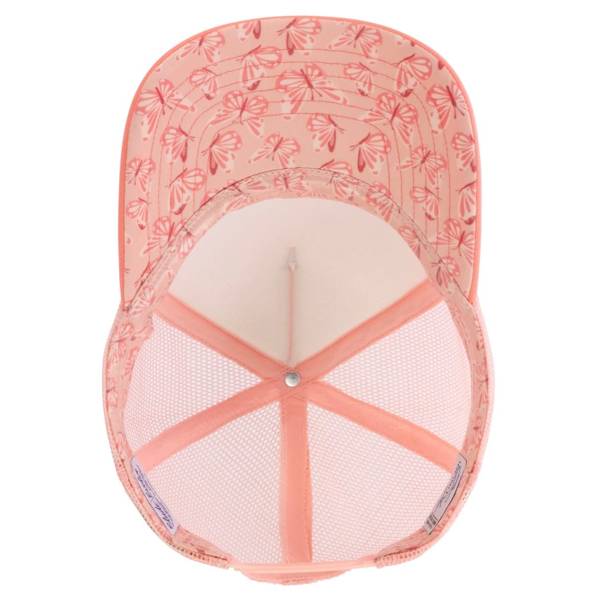 Blush Butterfly Trucker Hat